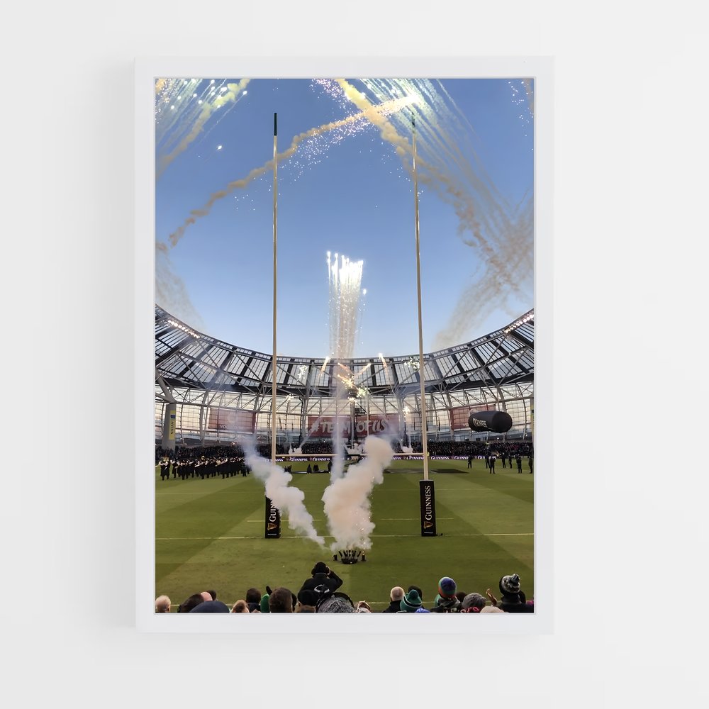 Poster Éclat de Victoire – affiche Rugby (vue 3)